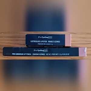 Lot Of MAC Lipstick & Lip Liner Pencil In Mars To Your Venus & Nothing Sexier